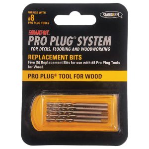 Starborn Pro Plug Stainless Steel Drill Bit Set 5 pc