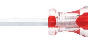 Crescent 3/16 in. X 4 in. L Slotted Screwdriver 1 pc