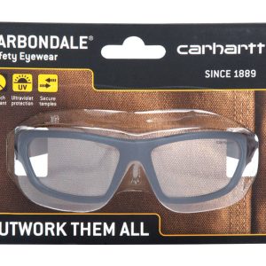 Carhartt Carbondale Anti-Fog Safety Glasses Clear Lens Black Frame 1 pc
