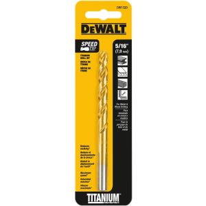 DeWalt 5/16 in. X 4-1/2 in. L High Speed Steel Split Point Drill Bit 1 pc