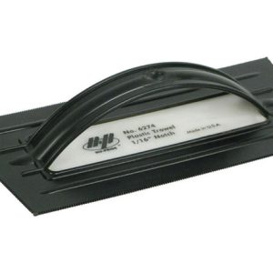 Marshalltown QLT 4-1/4 in. W Plastic Notched Trowel