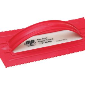 Marshalltown QLT 4-1/4 in. W X 9-1/2 in. L Plastic V Notched Trowel