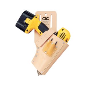 CLC 3 pocket Leather Tool Holder 8.5 in. L X 12 in. H Tan