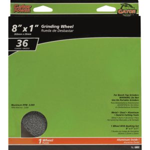 Gator 8 in. D X 1 in. in. Grinding Wheel
