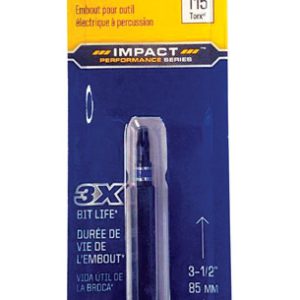 Irwin Impact Performance Series Torx T15 X 3-1/2 in. L Power Bit S2 Tool Steel 1 pc