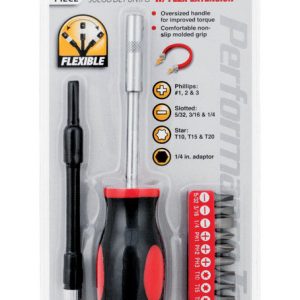 Performance Tool 12 pc Phillips/Slotted/Star Bit Driver