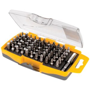 Performance Tool Assorted 1 in. L Driver Bit Set Chrome Vanadium Steel 67 pc