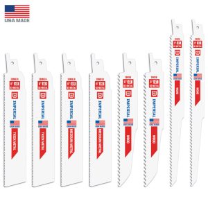 Imperial Blades 6 and 9 in. Bi-Metal Reciprocating Saw Blade Set Assorted TPI 8 pk
