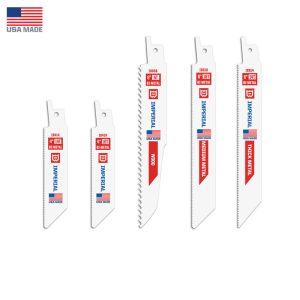 Imperial Blades 4 and 6 in. Bi-Metal Reciprocating Saw Blade Set Assorted TPI 5 pk