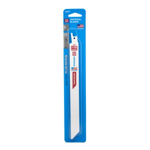 Imperial Blades 9 in. Bi-Metal Reciprocating Saw Blade 18 TPI 5 pk