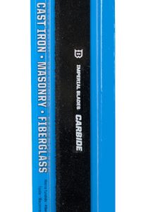 Imperial Blades 9 in. Carbide Grit Reciprocating Saw Blade 1 pk