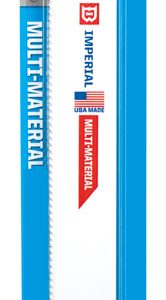 Imperial Blades 9 in. Bi-Metal Reciprocating Saw Blade 10 TPI 5 pk