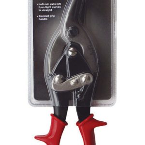 Steel Grip 10 in. Chrome Alloy Steel Left Serrated Aviation Snips 1 pk