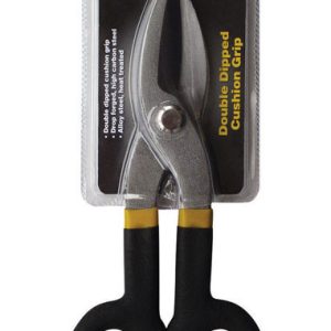 Steel Grip 8 in. Carbon Steel Straight Tin Snips 1 pk