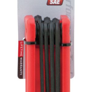 Performance Tool SAE Fold-Up Hex Key Set 17 pc