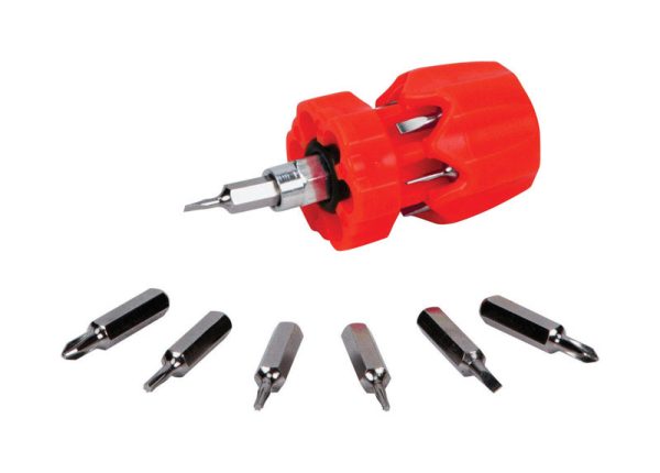 Performance Tool 7 pc 7-in-1 Stubby Precision Driver Set
