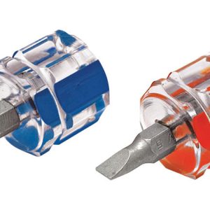Performance Tool Phillips/Slotted Stubby Screwdriver 1 pc