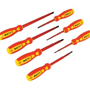 Performance Tool Phillips/Slotted Electrical Screwdriver Set 7 pc