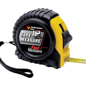 Performance Tool 12 ft. L X 5/8 in. W Tape Measure 1 pk