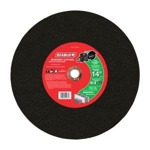 Diablo 14 in. D X 1 in. Silicon Carbide High Speed Masonry Cut-Off Disc 1 pk