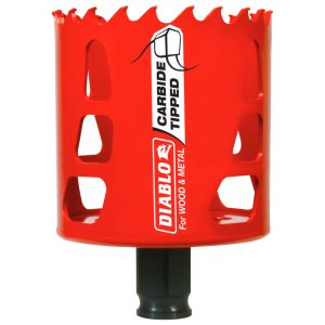 Diablo 2-1/2 in. Carbide Tipped Diablo Mandrel Hole Saw 1 pc