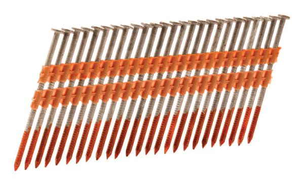 Metabo HPT 3 in. Plastic Strip Hot-Dip Galvanized Framing Nails 21 deg 4,000 pk