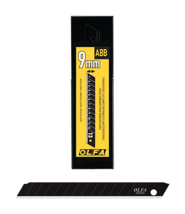 OLFA Carbon Steel 13 Point Replacement Snap Blades 3.32 in. L 50 pc