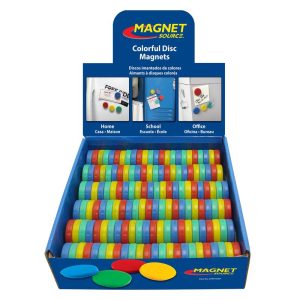 Magnet Source 1.25 in. L X 0.25 in. W Assorted Disc Magnets 0.5 lb. pull 1 pk