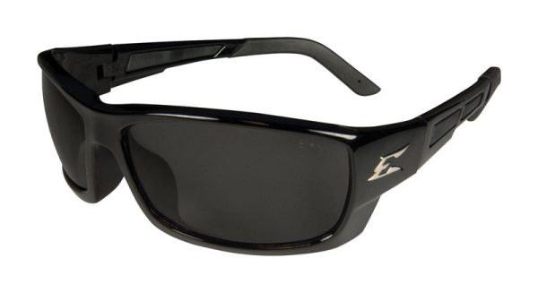 Edge Eyewear Mazeno Slim Fit Safety Glasses Smoke Lens Black Frame 1 pk