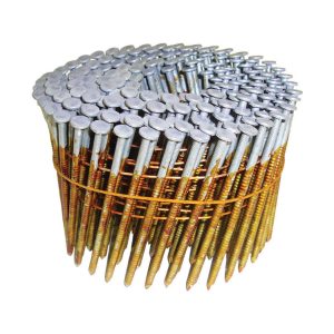 Metabo HPT 3 in. Wire Coil Hot-Dip Galvanized Framing Nails 16 deg 5000 pk