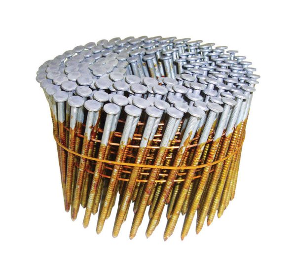Metabo HPT 3 in. Wire Coil Hot-Dip Galvanized Framing Nails 16 deg 5000 pk