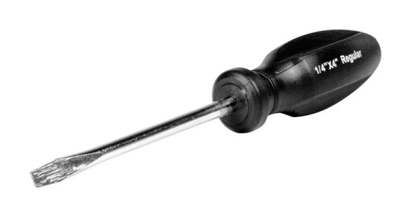 Performance Tool Mechanics Products 1/4 in. X 4 in. L Slotted Screwdriver 6 pc