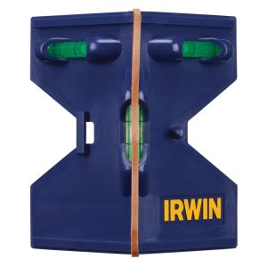 Irwin 5-1/2 in. Plastic Magnetic Post Level 3 vial