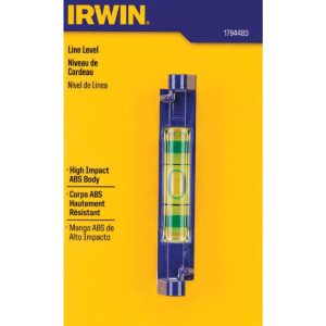 Irwin 3 in. Plastic Line Level