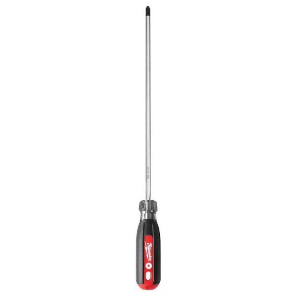 Milwaukee #2 X 10 in. L Phillips Cushion Grip Screwdriver 1 pc