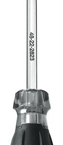 Milwaukee 5/16 in. X 6 in. L Slotted Cushion Grip Demolition Screwdriver 1 pc