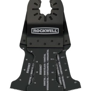 Rockwell 1-3/8 in. L Bi-Metal Plunge Cut Oscillating Blade 3 pk