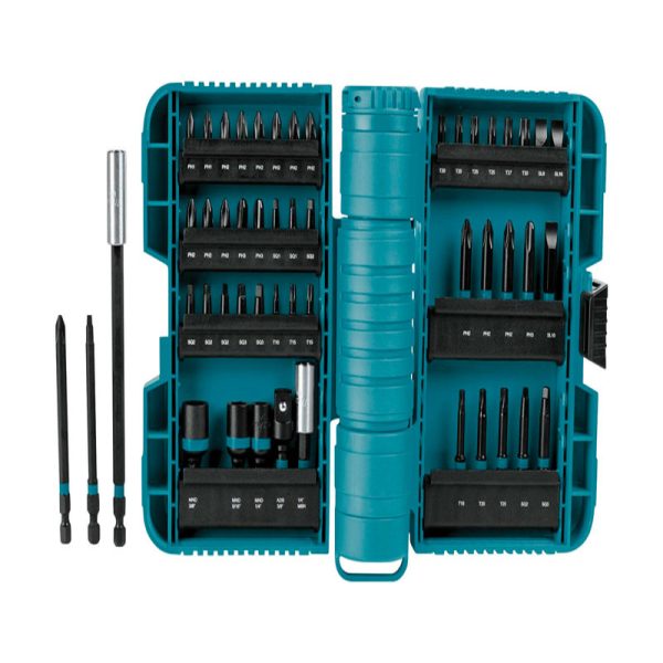 Makita ImpactX Assorted Driver Bit Set S2 Tool Steel 50 pc