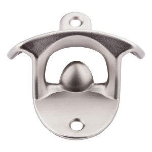 National Hardware Satin Nickel Zinc Manual Bottle Opener