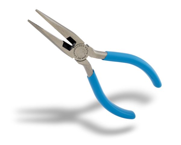 Channellock 6 in. Drop Forged Steel with Side Cutter Long Nose Pliers