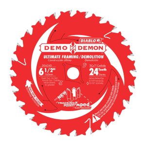 Diablo 6-1/2 in. D X 5/8 in. Framing/Demolition TiCo Hi-Density Carbide Saw Blade 24 teeth 1 pc