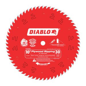 Diablo 10 in. D X 5/8 in. Plywood Ripping TiCo Hi-Density Carbide Saw Blade 30 teeth 1 pc