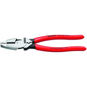 Knipex 9.5 in. Steel Lineman's Crimping Pliers