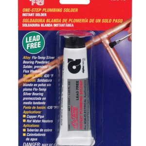 Alpha Fry 1.3 oz Lead-Free Plumbing Solder Silver-Bearing Alloy 1 pc