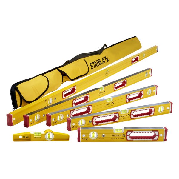 Stabila Aluminum Magnetic Type 196 Level Set