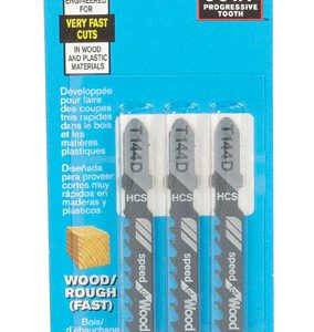 Bosch 4 in. High Carbon Steel T-Shank Side set and ground Jig Saw Blade 6 TPI 3 pk