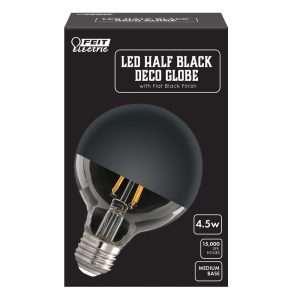 Feit Electric Deco Globe G25 E26 (Medium) LED Bulb Soft White 40 Watt Equivalence 1 pk