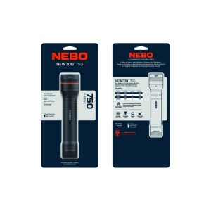 Nebo Newton 750 lm Silver LED Flashlight AAA Battery