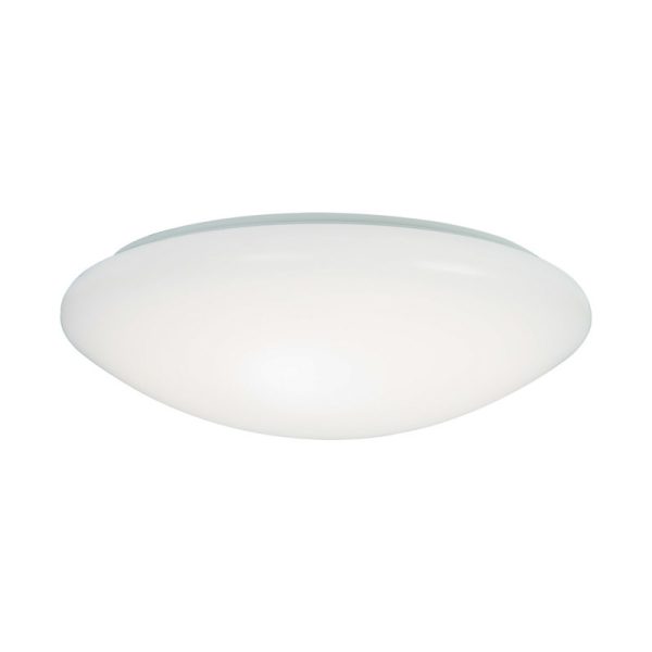 Metalux 4.6 in. H X 19 in. W X 19 in. L White LED Ceiling Light