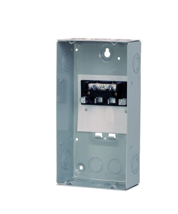 Siemens Murray 60 amps 120/240 V 2 space 4 circuits Surface Mount Main Lug Load Center